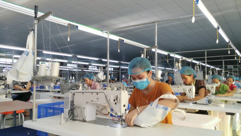 开运体育越南工厂正式投产实景拍摄