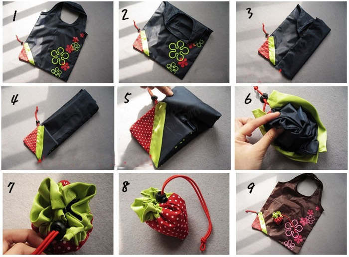草莓折叠袋